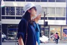 吴奇隆刘诗诗着情侣装游日本 大秀恩爱