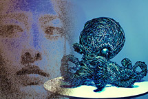 惊世之作！艺术家用金属丝制成美女考拉高跟鞋(组图)