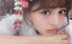 日荷混血加藤娜娜走红