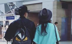 范冰冰与李晨游日本