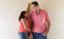 &ldquo;最萌身高差&rdquo;伴侣