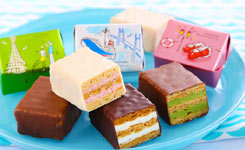 横滨的夹心千层糕