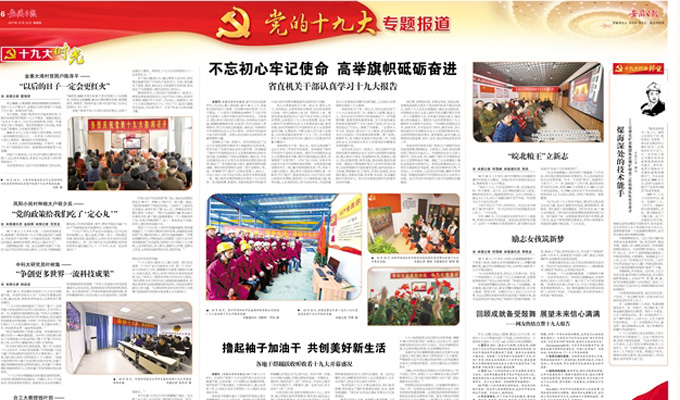 《安徽日报》解读十九大精神&ldquo;接地气&rdquo;